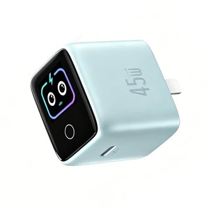 Cargador GaN Universal de Viaje de 45W con Pantalla Inteligente, Carga Rápida USB C PD, Enchufe EU US UK, Fábrica OEM - Product Image 4