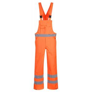 PORTWEST - S388ORRL Hi-vis babero naranja sin forro y abrazadera-EAN 5036108253005 ROPA DE TRABAJO DE LA HI-VIS - Product Image 1