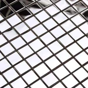 Gạch <span class=keywords><strong>Mosaic</strong></span> Mini Gương Vuông Tự Dính, Gạch Khảm Kim Loại Tự Dính - Product Image 3