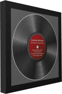 Affichage de cadre PS en <span class=keywords><strong>vinyle</strong></span> avec cadre photo mural en verre Mat noir - Product Image 3