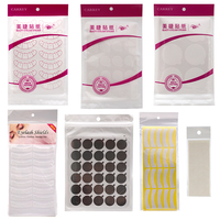 Ruban adhésif Easy Fan pour cils, autocollant pour la création de bouquets de cils, pour débutants, aide à la pose de base pour cils Mega Volume