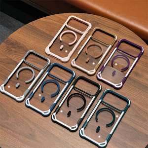 <span class=keywords><strong>Coque</strong></span> magnétique bicolore Panda Shell pour <span class=keywords><strong>iPhone</strong></span> 17, 16 Pro Max, 15 Pro, nouvelle <span class=keywords><strong>coque</strong></span> de protection pour <span class=keywords><strong>iPhone</strong></span> 14, 13 - Product Image 2