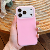 Coque rigide mate antichoc en silicone liquide pour iPhone 17 Air 16 15 14 Plus 13 12 Pro Max