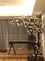 Arbre de Magnolia Artificiel, Nouveau Style Chinois, pour Salon de Thé, Café, Salle d'Exposition et Salon