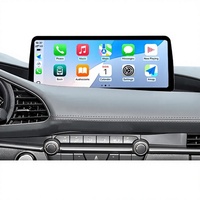 Reproductor Multimedia con Navegador GPS Android Auto y CarPlay para Mazda 3 Axela CX-3 2020-2022 de 12.9 Pulgadas, Reproductor de Video, Cámaras de Reversa de 360°, DSP, 1 Año de Garantía
