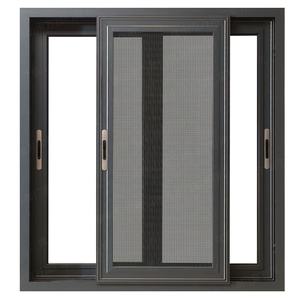 Finestre <span class=keywords><strong>scorrevoli</strong></span> in alluminio a taglio termico anti-insetto ODM OEM, durevoli, piccole, in liquidazione per il mercato di esportazione africano - Product Image 2