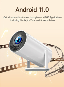 Nhà Máy Giá hy300-s hy300pro Android 11 hệ thống LED chiếu 720P 160ANSI Lumens 1gb8gb Full HD 1080P 4K rạp hát tại nhà video - Product Image 6