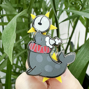 Usine Vente Conception Personnalisée Émail Doux Processus Teint Noir Épinglette Anime Badge Papillon Embrayage En Caoutchouc - Product Image 3