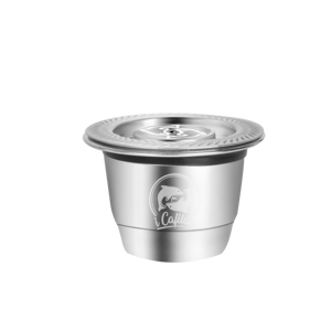 Cápsulas reutilizables de café en polvo de acero inoxidable, taza rellenable Compatible con máquinas <span class=keywords><strong>Nespresso</strong></span> - Product Image 2