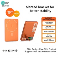Cargador Magnético Multidispositivo con Carga Simultánea, 10000mAh, 22.5W PD, TFT, Soporte Plegable, Cargador Inalámbrico Delgado de 15W
