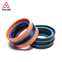 Joint de tige de piston à double effet compact d'usine NBR POM Pu polyuréthane DAS KDAS TPM joint hydraulique