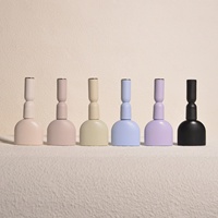 Nouveau modèle 2026 – Flacons de vernis à ongles vides en gros avec bouchon pinceau, pots en verre pour gel polish 13 ml, rechargeables, vente directe usine en vrac