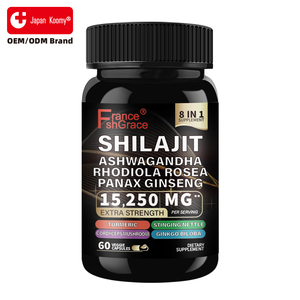 Meilleur Shilajit : 60 capsules de suppléments pour adultes, favorisant l'apport nutritionnel, capsules de Shilajit à base de plantes - Product Image 1