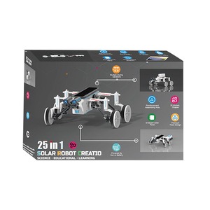 Jouets éducatifs Jinying Stem Toys, jouets scientifiques et d'ingénierie, 25 en 1, créativité, assemblage mécanique, bricolage, éducation, robot solaire - Product Image 6