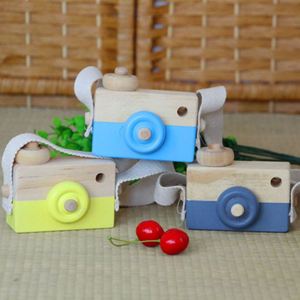 Jouet en bois écologique en forme d'appareil photo pour enfants, idéal pour l'apprentissage précoce, la décoration, les cadeaux d'affaires, les jeux interactifs et la décoration intérieure - Product Image 3