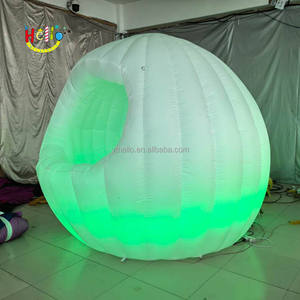 <span class=keywords><strong>Cabina</strong></span> de <span class=keywords><strong>DJ</strong></span> redonda portátil con luz Led grande para escenario, <span class=keywords><strong>cabina</strong></span> hinchable para <span class=keywords><strong>DJ</strong></span> - Product Image 4