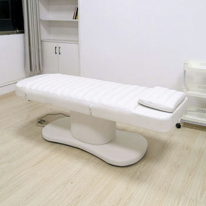 Lit de massage électrique de luxe à 3 moteurs, confortable, style européen, portable et ergonomique, idéal pour les spas et salons de beauté - Meilleures ventes - Product Image 4