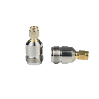 Adaptador de RF BNC Hembra a SMA Macho, Conector de Plástico, Adaptador Coaxial de RF Médico
