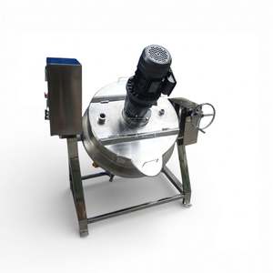 Olla Eléctrica Industrial de Acero Inoxidable con Agitador, la Más Vendida, para Panadería y Procesamiento de Vegetales - Product Image 1