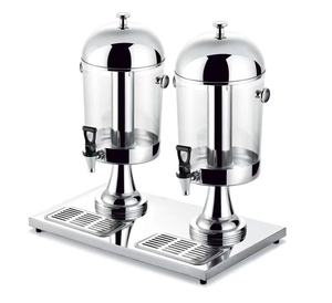 Dispensador profesional de jugo de acero inoxidable de 8 litros Uso comercial ultragrande Jarra de infusión de frutas de té Hoteles Restaurantes - Product Image 4