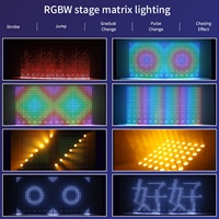 Projecteur matriciel LED COB 49x10W populaire pour scène, panneau matriciel DMX, lumière blinder