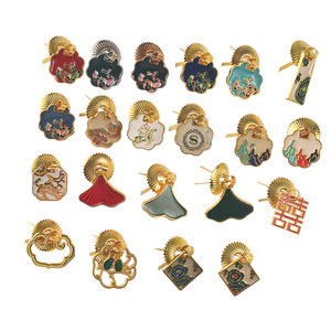 Poignée en U à tige de tirage en résine époxy, petit accessoire de quincaillerie pour emballage de boîtes à gâteaux de lune, boîtes à thé et tiroirs, à trou unique, durable - Product Image 5