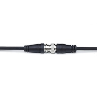 Câble d'extension vidéo coaxial BNC mâle vers femelle avec gaine en PVC 28AWG et blindage combiné