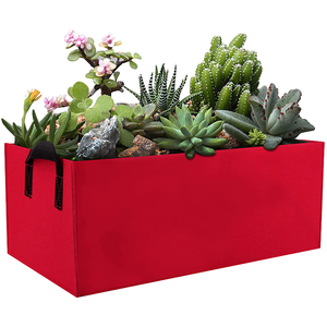 Vente en gros 10 gallons rectangulaires non tissés sacs de plantation de jardin vendeur chaud moderne champignon sac de culture de légumes légumes - Product Image 3