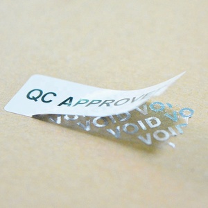 Tùy chỉnh VOID Làm xáo trộn an ninh con dấu bảo hành nhãn dán bao bì nhãn với bảo mật cao cho bao bì an toàn - Product Image 1