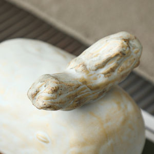 تمثال سيراميك إبداعي مرسوم يدويًا على شكل وحش سماوي طائر من فلورينكو، تحفة فنية عصرية للطاولة والديكور المنزلي - Product Image 5