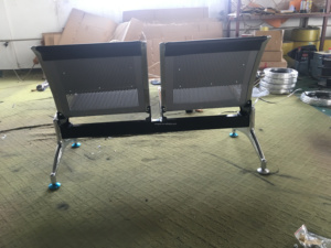 3-seater tiếp nhận băng ghế khu vực chờ đợi đồ nội thất PU bệnh viện chờ đợi ghế - Product Image 6