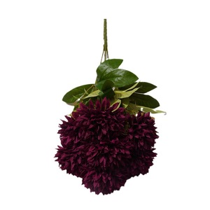 Ramo de Crisantemos Artificiales Yixuan, Colores Otoñales, Flor de Seda, Decoración para Bodas, Adorno para Sala de Estar - Product Image 5