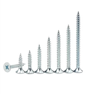 Tornillos para paneles <span class=keywords><strong>de</strong></span> yeso <span class=keywords><strong>de</strong></span> acero al carbono 3,5x25mm Grado 8 Phillips <span class=keywords><strong>Drive</strong></span> Zinc plateado para aplicaciones <span class=keywords><strong>de</strong></span> servicio pesado - Product Image 5