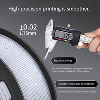 Filament PLA blanc 1 kg de qualité supérieure pour imprimantes 3D, grande vente, qualité A+, usage éducatif