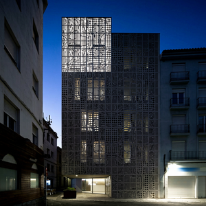 Panneau mural en métal perforé sur mesure, écran en maille d'acier inoxydable, revêtement de façade pour l'extérieur des bâtiments - Product Image 4