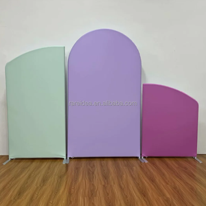 Độc đáo hiển thị trẻ em Đảng sinh nhật tổ chức sự kiện vải Vòng Tròn Bìa Backdrop đứng - Product Image 4