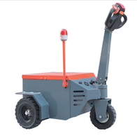 Tracteur électrique autoporté de haute qualité YCMG certifié CE, 1-10 tonnes, avec batterie au plomb-acide et pneus pleins, pour une utilisation assise ou debout, chariot électrique