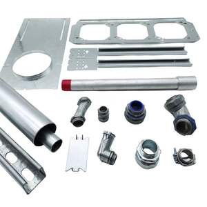 EMT 1/2 "zinco pressofuso BX-Flex tipo raccordo dritto connettore elettrico flessibile in metallo - Product Image 5