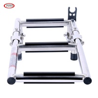 Échelle de bateau FOYO en acier inoxydable, échelle télescopique pour yacht, échelle de quai, escalier marin pour bateau/yacht/kayak