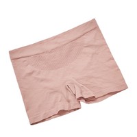 Culotte de sport pour femme, design ajouré sexy, taille mi-haute, sans couture, pour yoga, taille haute élastique, style boxer