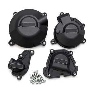 Mat Siyah Naylon Motosiklet Motor Kapağı Seti Yan Panel Kiti MT-09 XSR900 FZ-09 Tracer Scrambler için - Product Image 1