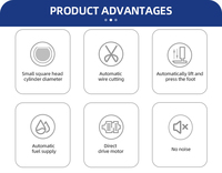 Machine à coudre industrielle Siruba 737 747 757 surjeteuse 3 4 5 fils à point de sécurité – Machine à coudre industrielle de haute qualité