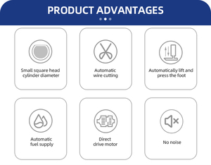 Máy may công nghiệp Siruba Overlock 3 4 5 chỉ, đường may an toàn, giá cả cạnh tranh - Product Image 3