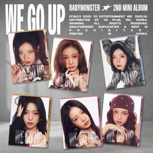 BABYMONSTER - 2º MINI ÁLBUM [WE GO UP] Versión PATTERN Álbum Oficial de Kpop Coreano en CD - Product Image 4