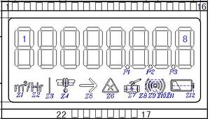 Tela personalizada Tn 8 dígitos <span class=keywords><strong>7</strong></span> segmentos <span class=keywords><strong>Lcd</strong></span> medidor de água Digital - Product Image 6