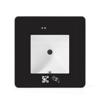 Lecteur RFID USB 13,56 MHz, scanner de codes-barres RS232 Wiegand intégré, code-barres 2D, code QR, ISO 14443A, 3-5 cm - SR305C