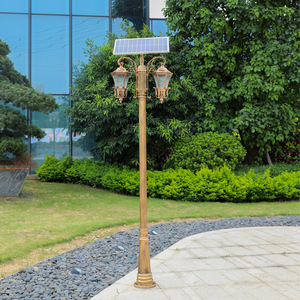 ไฟ LED พลังงานแสงอาทิตย์สำหรับสวนกลางแจ้งกันน้ำ IP65โคมไฟสนามหญ้าสำหรับถนนสนามหน้าบ้านเสาให้แสงสว่างใช้แบตเตอรี่ - Product Image 5