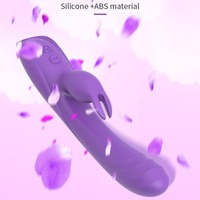 Vibrateur à double tête électrique pour stimulation du point G féminin, jouet sexuel pour adultes, vente chaude