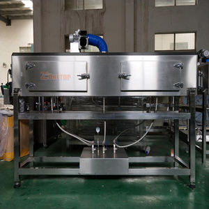 Machine automatique <span class=keywords><strong>de</strong></span> thermosoudage à tunnel <span class=keywords><strong>de</strong></span> vapeur pour étiquettes en <span class=keywords><strong>PVC</strong></span>, bouchons <span class=keywords><strong>de</strong></span> bouteilles, film rétractable avec bande transporteuse - Product Image 2