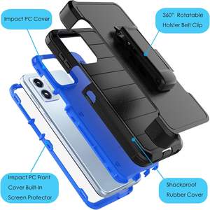 मोटोरोला जी पावर प्ले के लिए होल्स्टर प्रो मोबाइल फोन मामले में होल्स्टर प्रो मोबाइल फोन मामले 2025 केस - Product Image 2